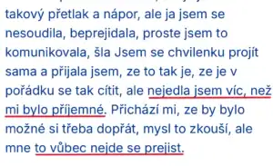 Recenze RTT audiohypnózy na emoční přejídání - Tereza