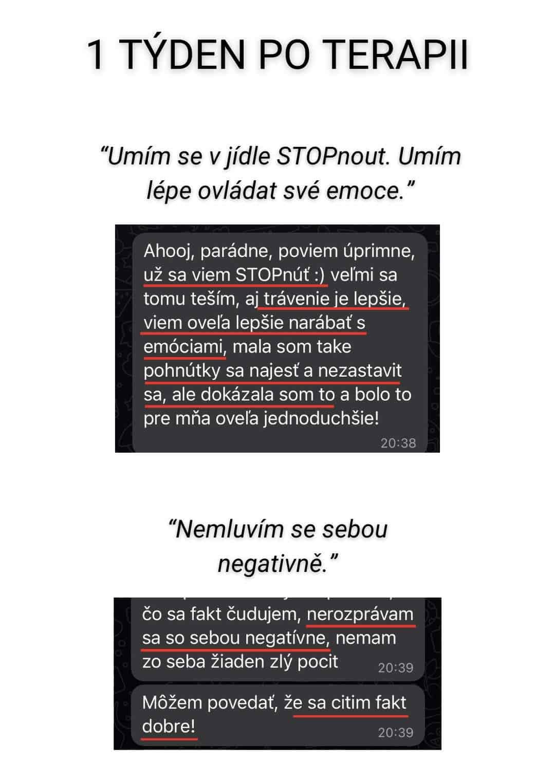 Rapid Transformational Therapy zkušenosti klientek