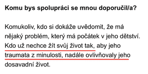 Rapid Transformational Therapy zkušenosti klientek