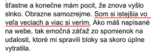RTT zkušenosti klientek