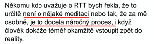 Rapid Transformational Therapy zkušenosti klientek