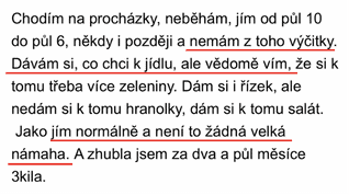 RTT zkušenosti klientek