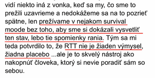 Rapid Transformational Therapy zkušenosti klientek