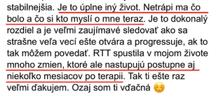 Rapid Transformational Therapy zkušenosti klientek